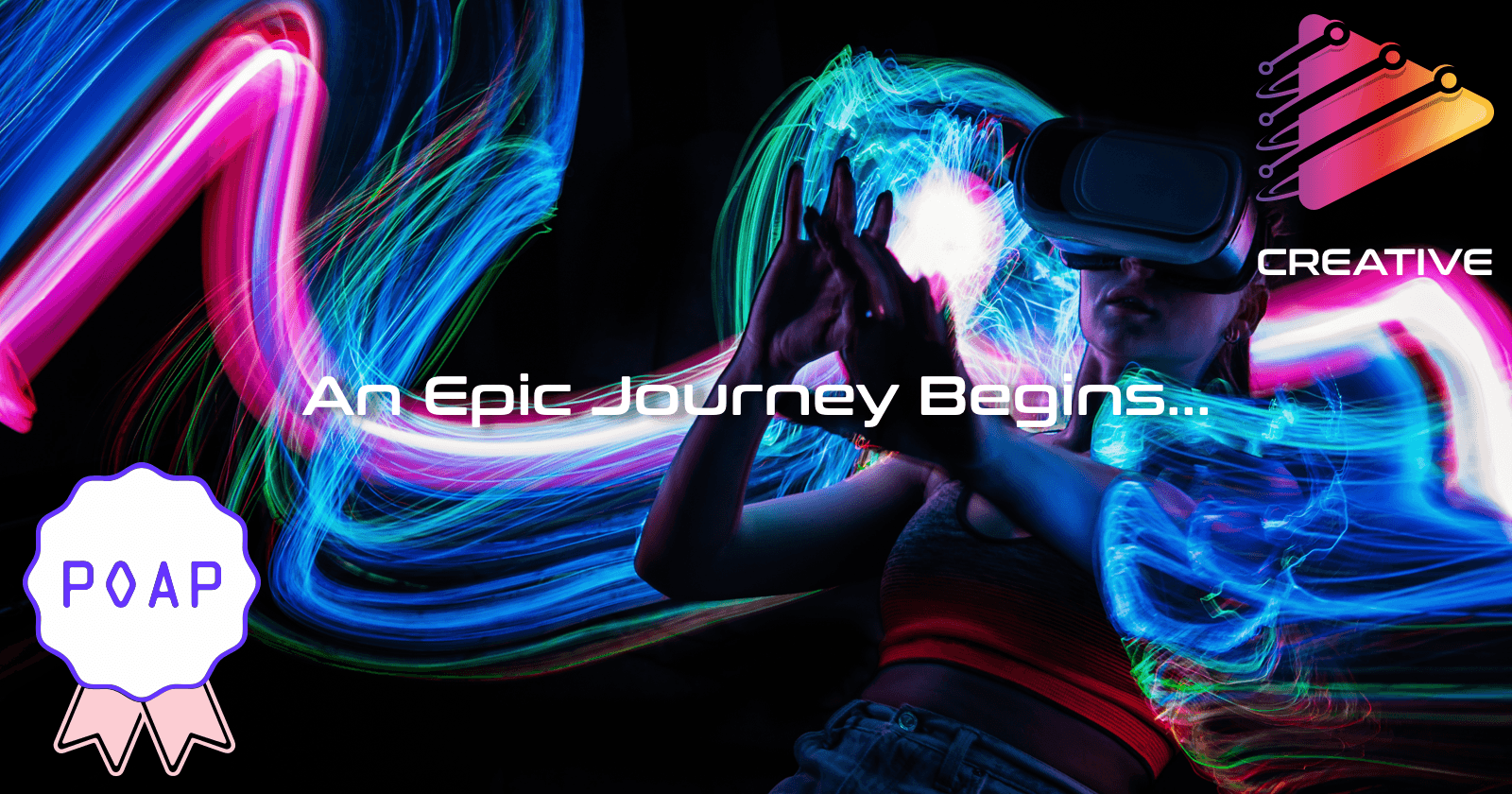 An Epic Journey Begins: The First POAP Drop For The Creative Platform